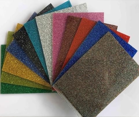 comprar 3mm 4mm 5mm Brillante Brillo Hojas de acrílico Decoración de pared Formar fundición online manufacture