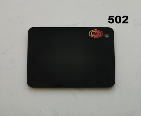 comprar Hoja acrílica negra brillante de 3 mm, 5 mm y 6 mm para publicidad de señalización fabricación en línea