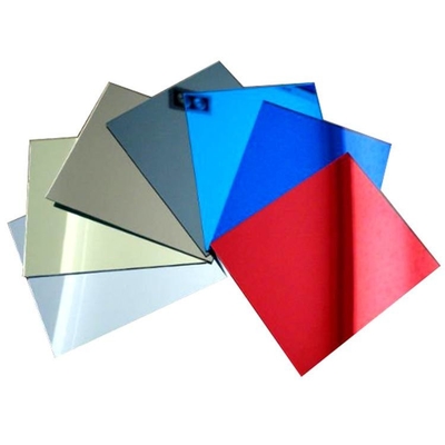 comprar Hoja de espejo acrílico de plata rosa oro PMMA Hoja de acrílico de colores espejados 0,6-6 mm online manufacture