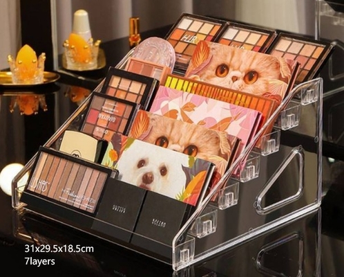comprar Cuadro de maquillaje acrílico PS transparente de múltiples capas online manufacture