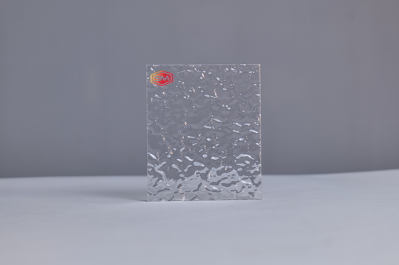 comprar Hoja de acrílico de alta transparencia de 2 a 12 mm con rayas estriadas y textura online manufacture