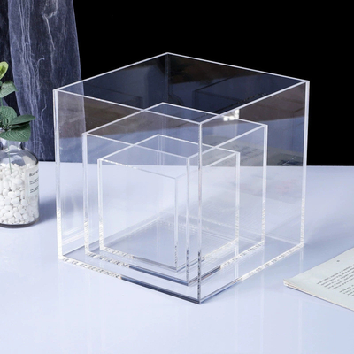 comprar Cajas de exhibición acrílicas transparentes a prueba de polvo para objetos de colección Modelos de juguetes de moda online manufacture