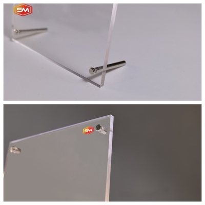 comprar Marco fotográfico acrílico con tornillos de pie 5x7 pulgadas A4 online manufacture