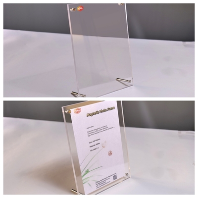 comprar Cuadro fotográfico acrílico con soporte de tarjeta acrílica con patas de tornillo online manufacture