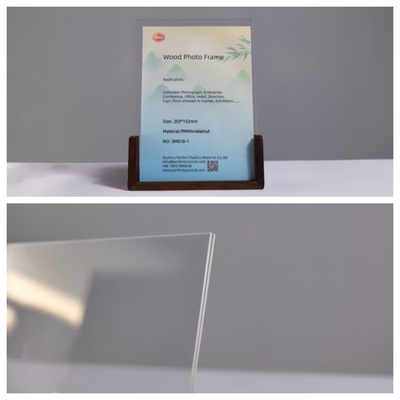 comprar Cuadro fotográfico acrílico de vidrio personalizado con base de madera online manufacture