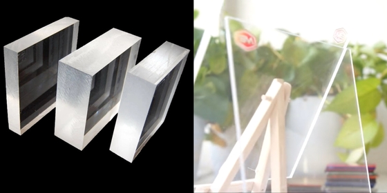 comprar Resistente a los arañazos y manchas 3 mm hoja de acrílico transparente cortada a medida para la pantalla de fotos en cualquier tamaño tablero publicitario online manufacture