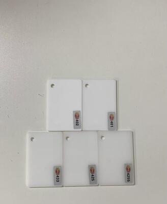 comprar White Opaque Cast Acrylic Sheet 20mm Thick Sturdy Panel for Custom Signage online manufacture