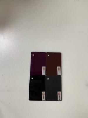 comprar Hoja de acrílico fundido de color oscuro de 30 mm de espesor Panel opaco para decoración interior online manufacture