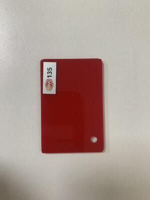 comprar Lámina acrílica colada de alta calidad SM en rojo con corte fácil para exhibidores de tiendas de cosméticos online manufacture