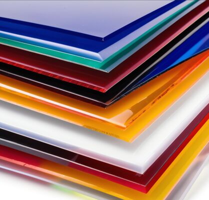 comprar Hoja de acrílico transparente de 20 mm de color para exhibición cosmética y almacenamiento de joyas online manufacture