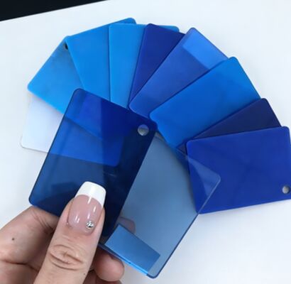 comprar Lámina Acrílica Azul Resistente al Desgaste de 20 mm para Tanques de Acuario y Uso en Agua de Mar online manufacture