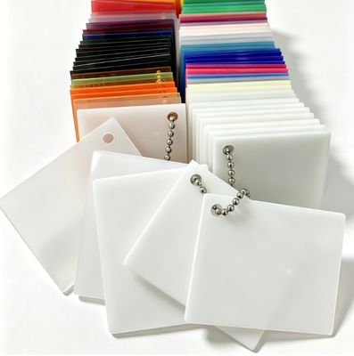 comprar Hoja de acrílico opaco blanco lechoso con alta transmisión de luz y tamaños personalizados para cajas de luz online manufacture