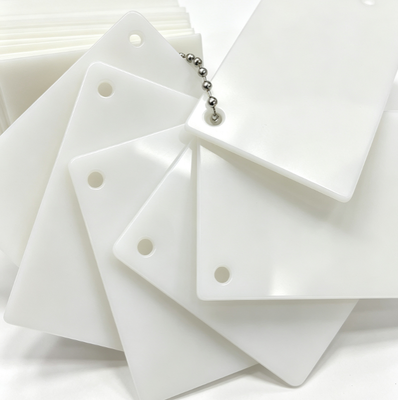 comprar Hoja de acrílico blanco lechoso incluso brillante con una difusión blanca superior y un rendimiento antiamarelamiento para la caja de luz online manufacture