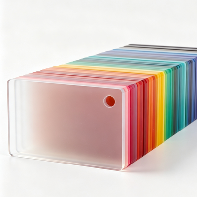 Comprar Lámina delgada de acrílico transparente de color de 2 mm - Panel de PMMA personalizable para uso en interiores y exteriores online manufacture
