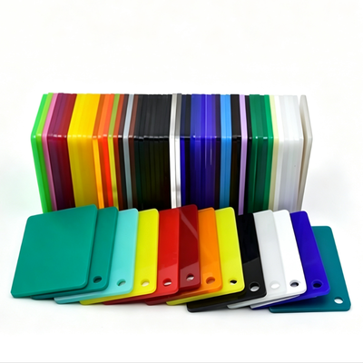 Comprar Lámina acrílica de color resistente a impactos con colores personalizados y alta transmisión de luz para fabricación de exhibidores online manufacture