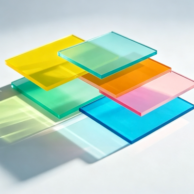 Comprar 1.8mm espesor color personalizable de color de hoja de acrílico transparente con buena resistencia química para la partición del acuario online manufacture