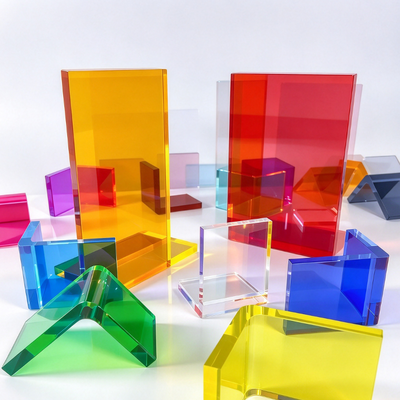Comprar Lámina acrílica transparente de 2 mm de grosor, color personalizable, alta transmisión de luz, para proyectos de manualidades y arte online manufacture