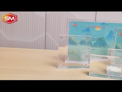 Serie de fotograma magnético acrílico de doble lado