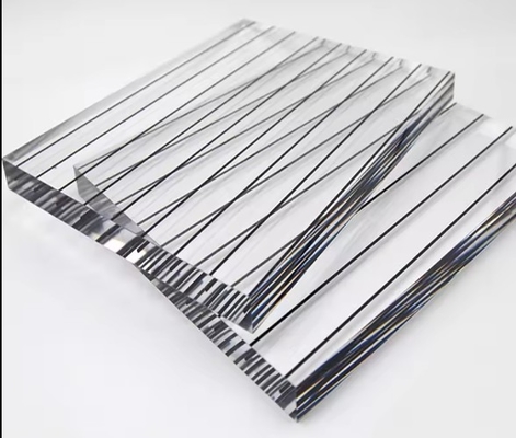Nuevo producto Plexiglás Panel de sonido acrílico transparente a prueba de ruido en la carretera