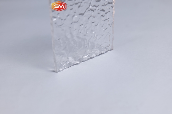 1.8-40mm de espesor transparente de la hoja de acrílico texturizado para diferentes aplicaciones
