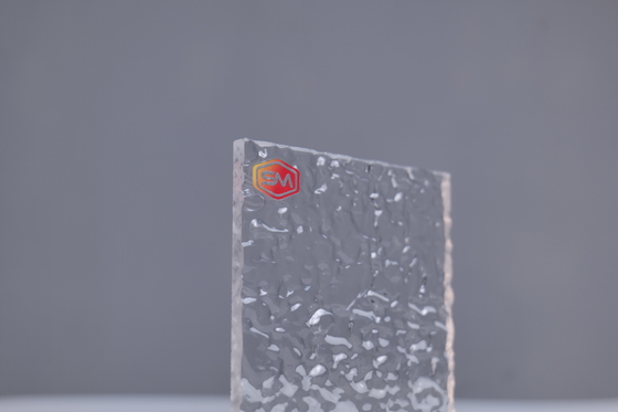 Hoja de acrílico Pmma texturizada de 3 mm, 5 mm y 6 mm, versátil y transparente para diversos usos