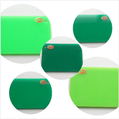 Hoja de plástico acrílico de color fundido personalizado para diversos requisitos del cliente