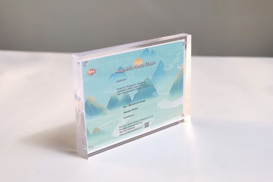 Cuadro digital de tamaño múltiple Cuadro fotográfico acrílico transparente para decoración