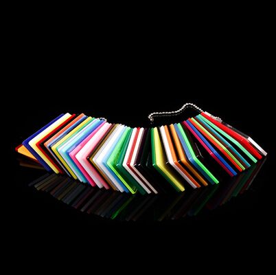 Hoja de acrílico de color de 18 mm Panel flexible para la fabricación de modelos arquitectónicos