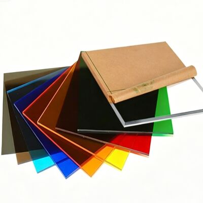 Lámina acrílica transparente de color duradero, tablero acrílico PMMA al por mayor