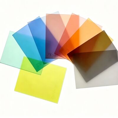 Hoja de acrílico transparente de color Superficie rígida lisa PMMA Tabla clara